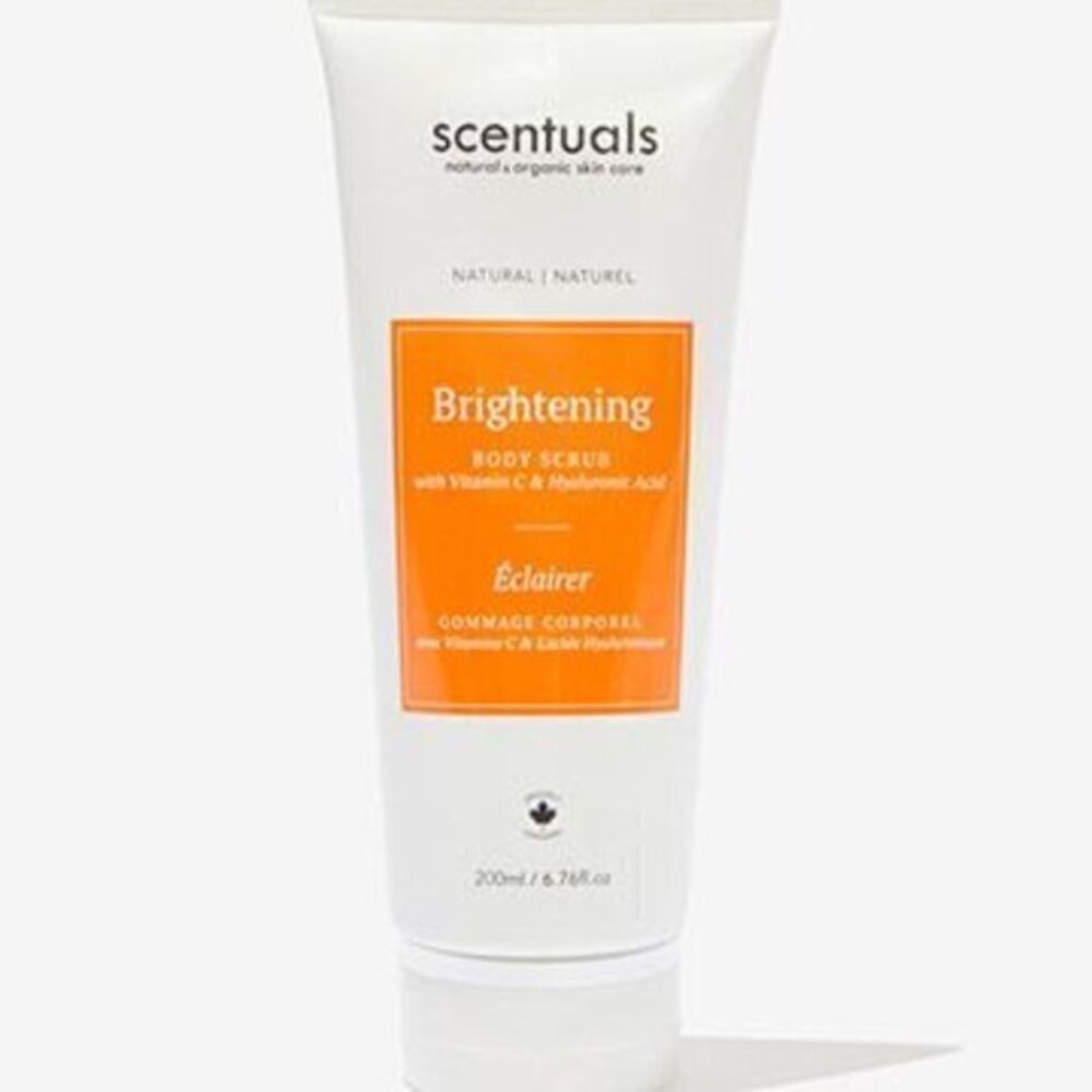 Scentuals Natural & Organic Skin Care Brightening Body Scrub